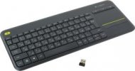 Logitech Keyboard K400 Wireless Touch Plus RTL, USB , 